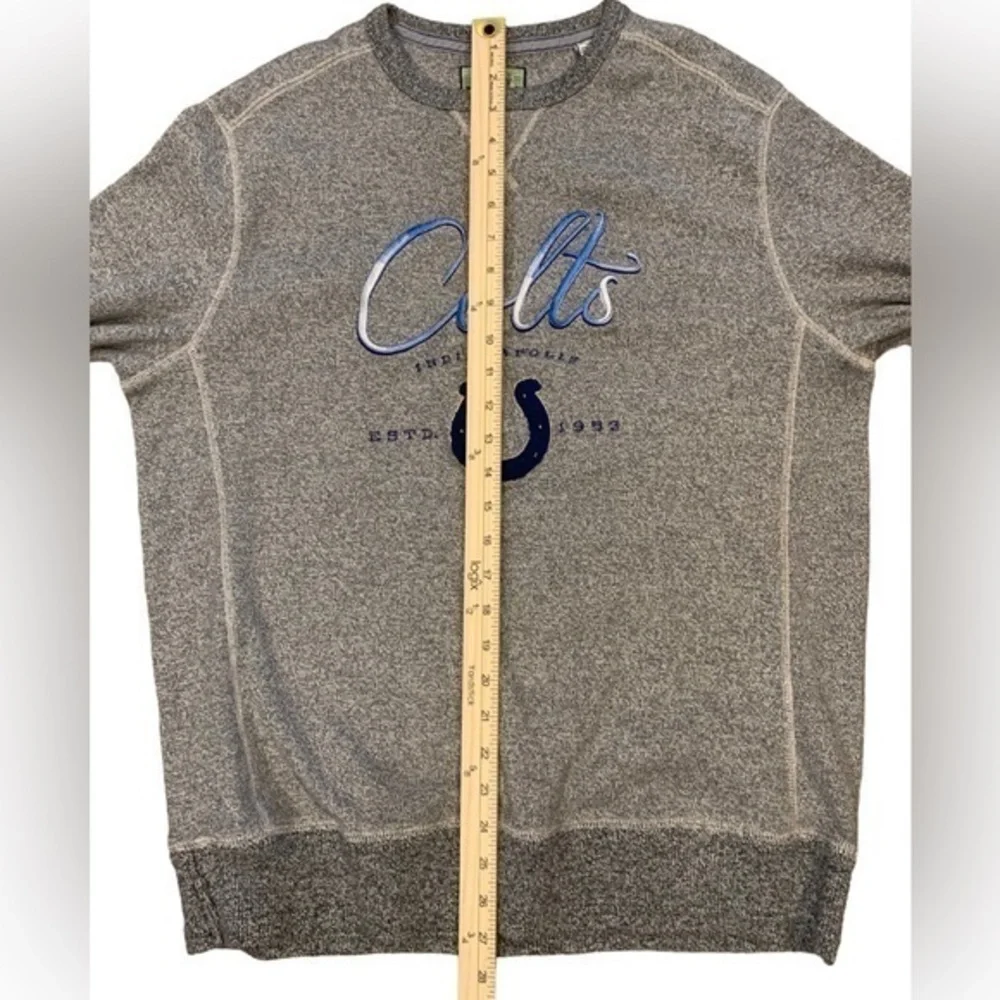 Tommy Bahama Windward NFL Indianapolis Colts Crewneck Sweatshirt Sz L‎